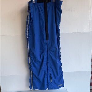 VINTAGE Y2K Abercrombie & Fitch Lined Athletic Gym Issue Pants Size M Blue